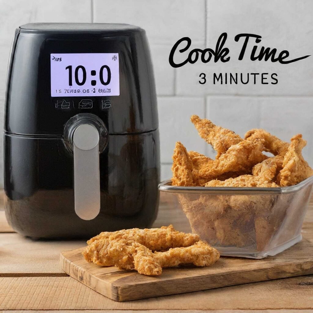 how long to cook frozen chicken strips in air fryer