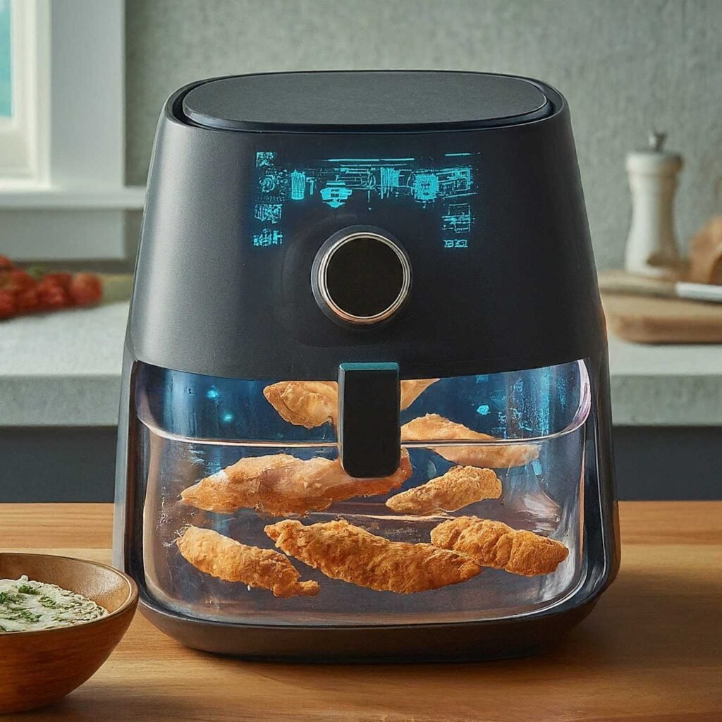 how long to cook frozen chicken strips in air fryer