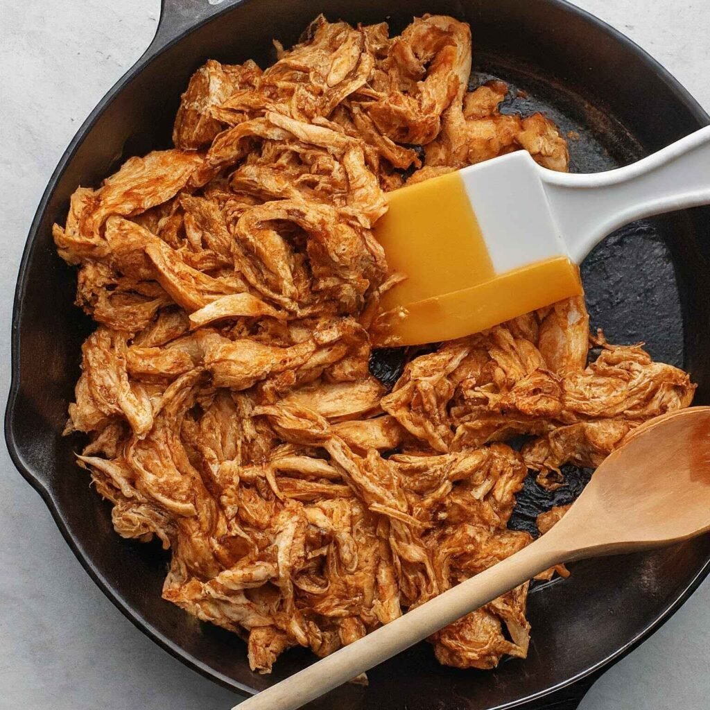 BBQ shredded chicken sandwich recipe