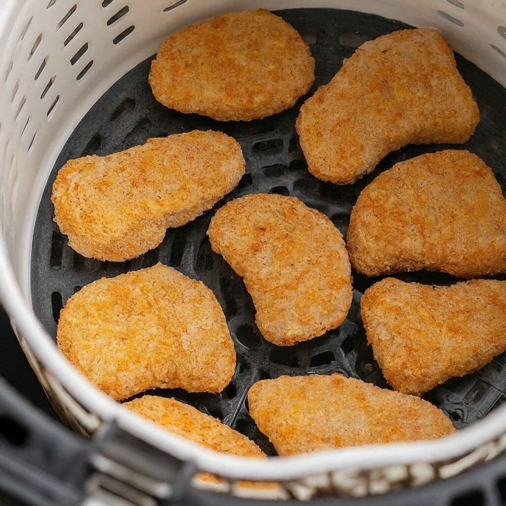 how to cook frozen chicken nuggets in air fryer