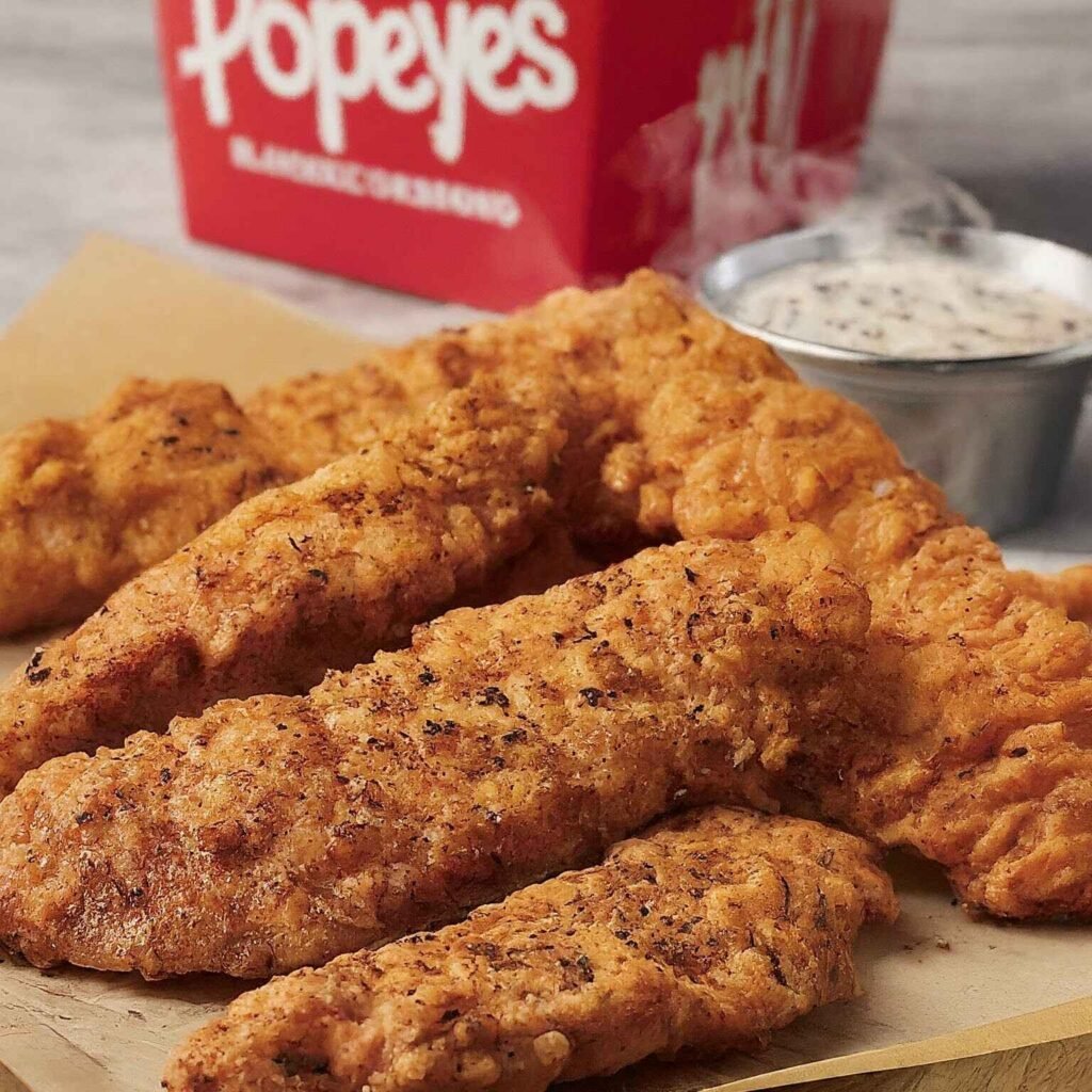 Popeyes Blackened Chicken Strips