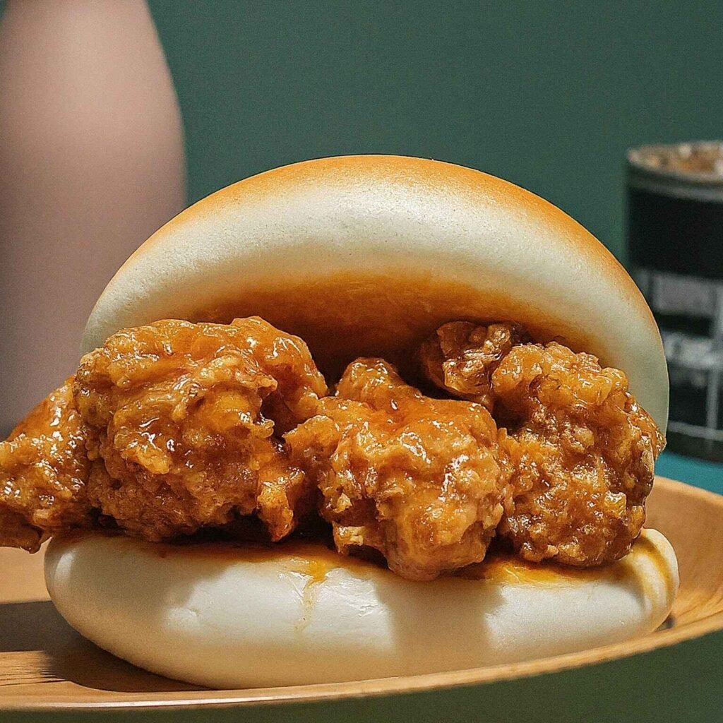 hot honey chicken sandwich