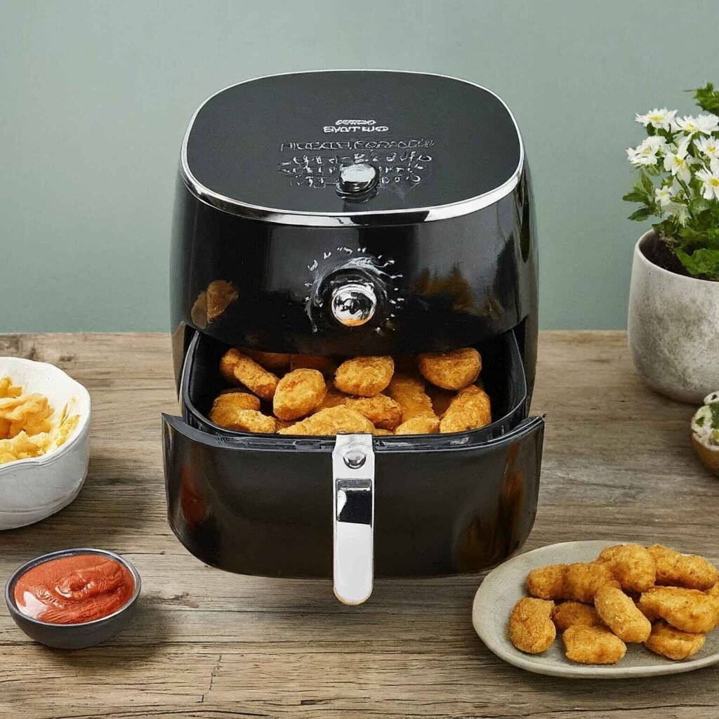 how to cook frozen chicken nuggets in air fryer