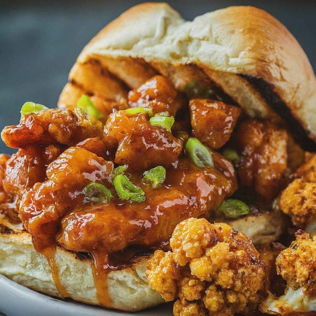 hot honey chicken sandwich