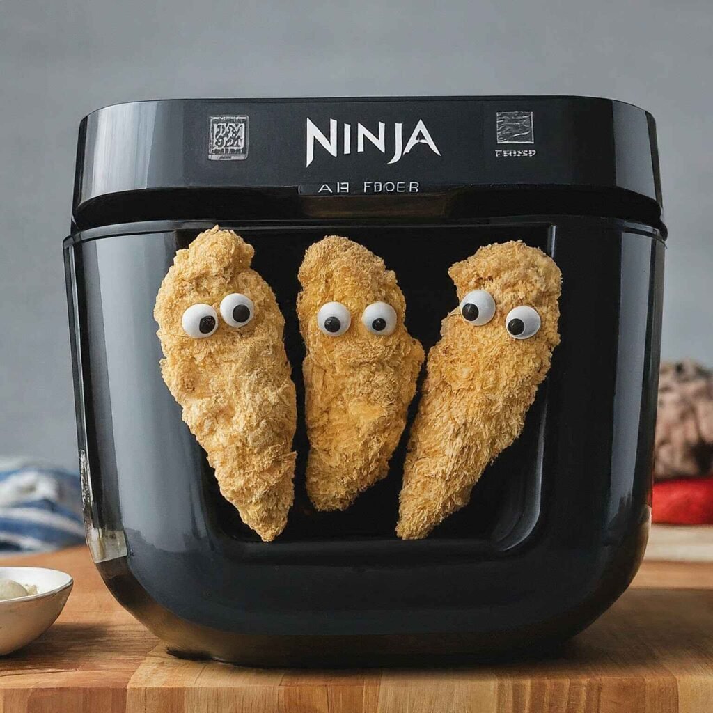 how long to cook frozen chicken tenders in air fryer ninja