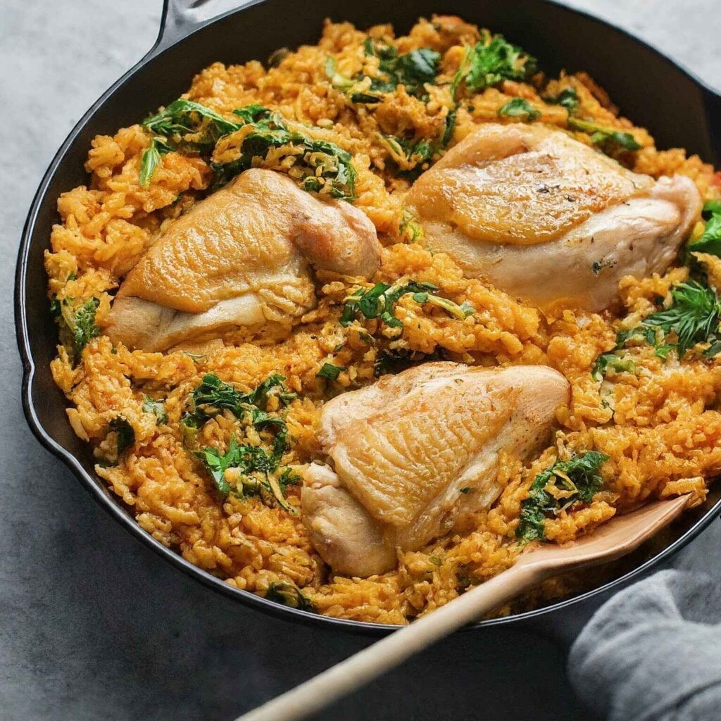 simple chicken and rice recipes for dinner