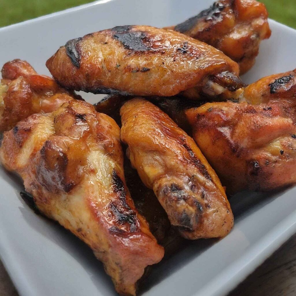 how to grill chicken wings