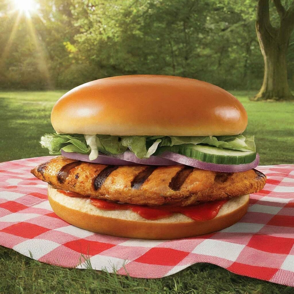 how many calories are in a Burger King original chicken sandwich