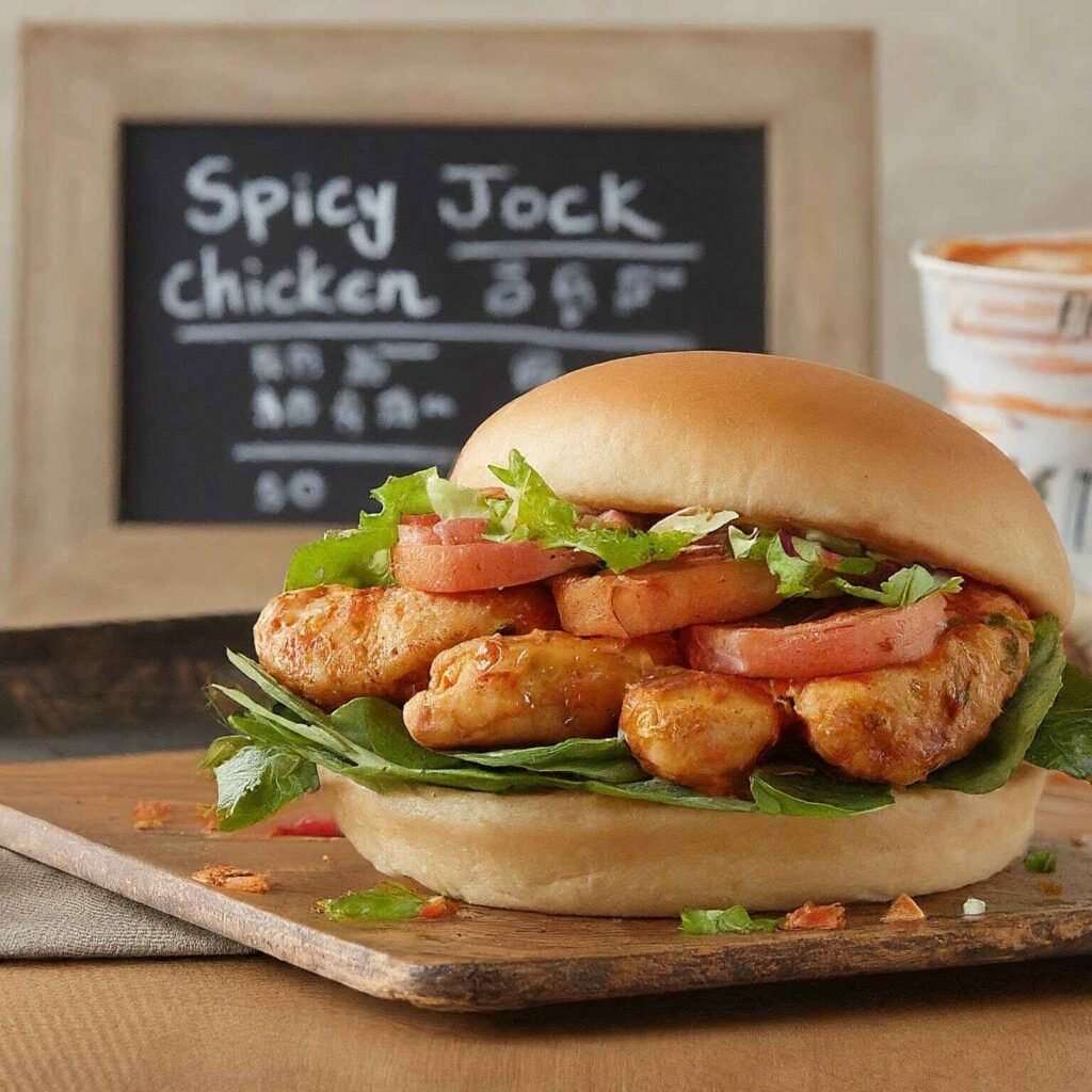 Jack in the box spicy chicken sandwich 