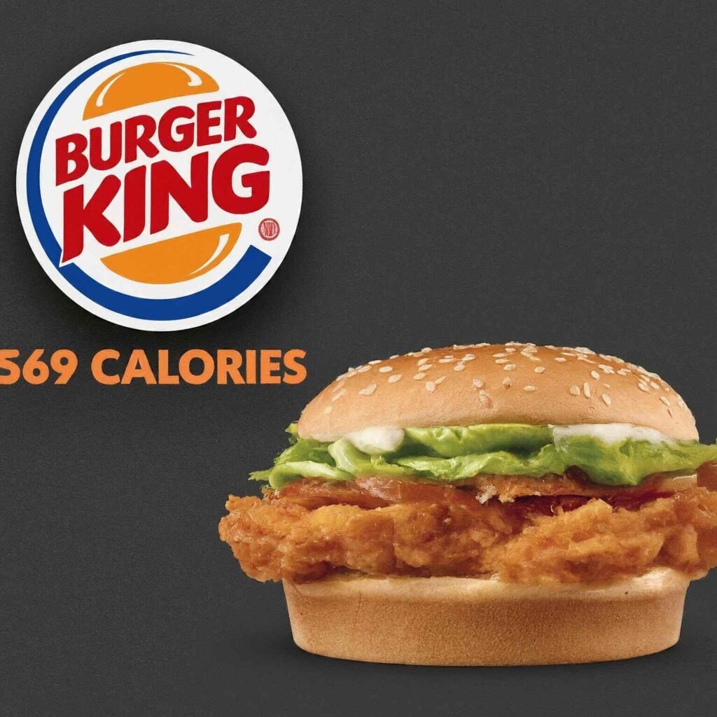 how many calories are in a Burger King original chicken sandwich