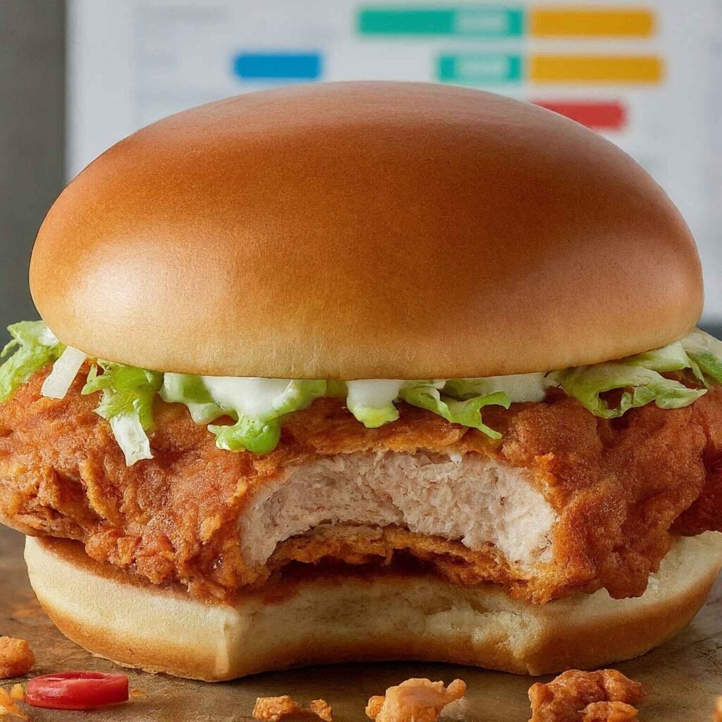 how many calories are in a Burger King original chicken sandwich