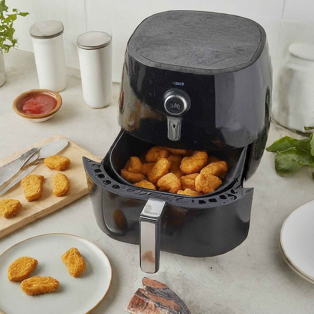 how to cook frozen chicken nuggets in air fryer