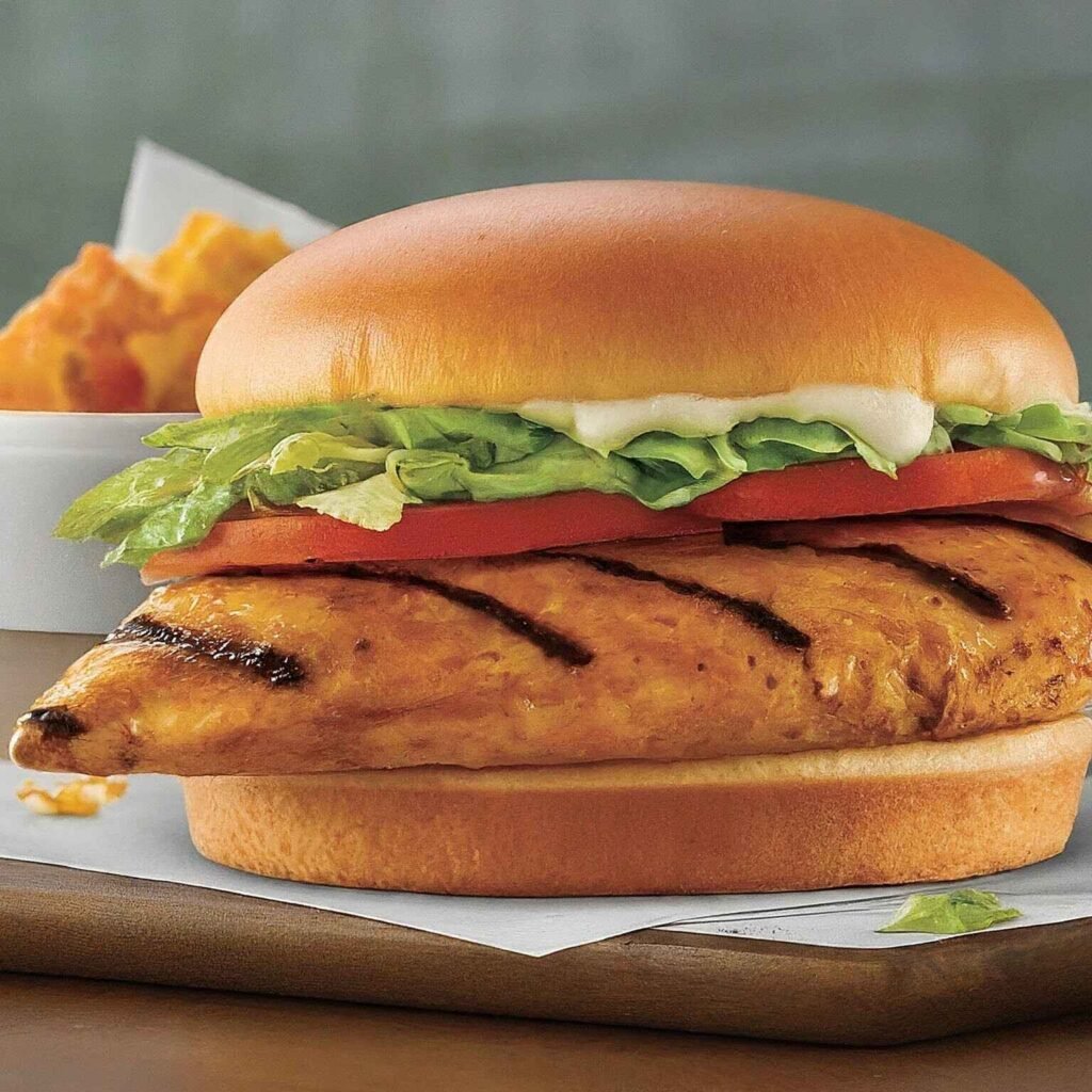 burger king grilled chicken sandwich