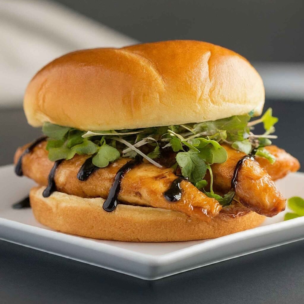 hot honey chicken sandwich