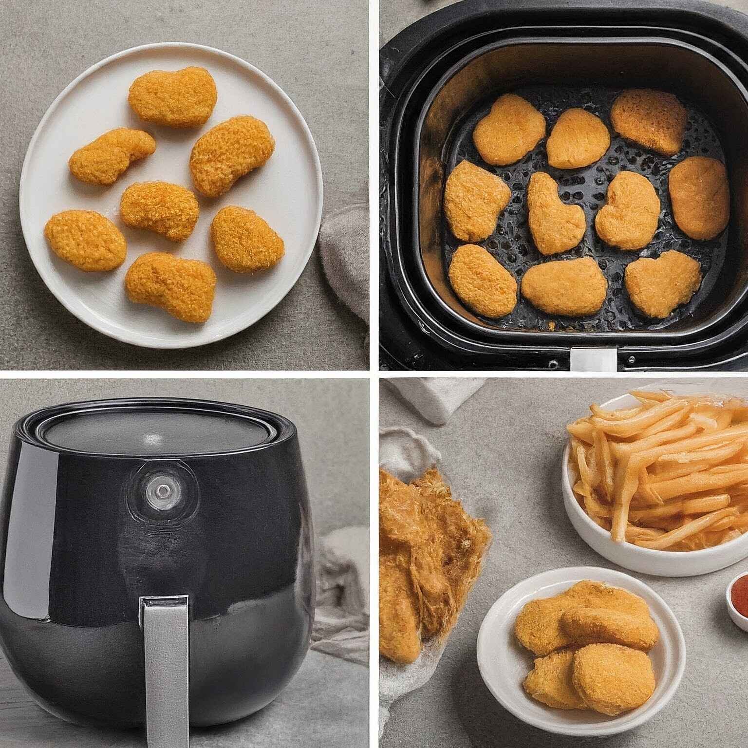 how to cook frozen chicken nuggets in air fryer