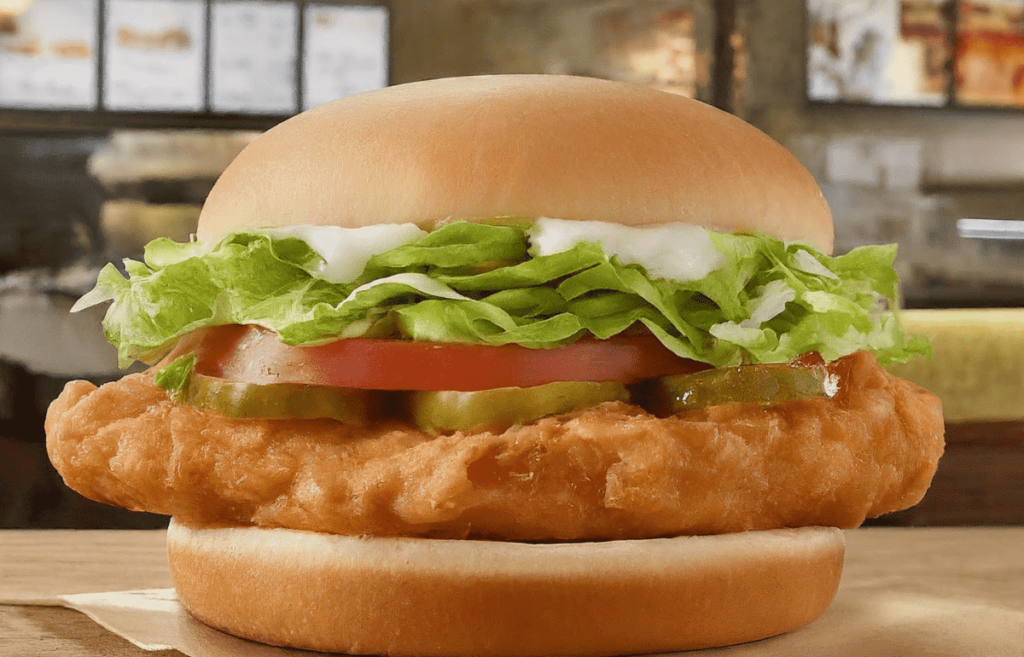 how many calories are in a burger king original chicken sandwich