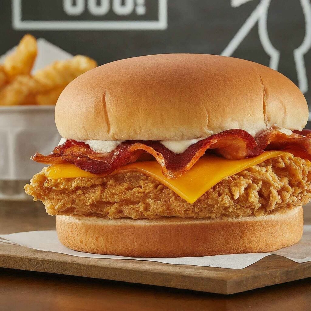 how much is a Cluck sandwich at Jack in the Box?