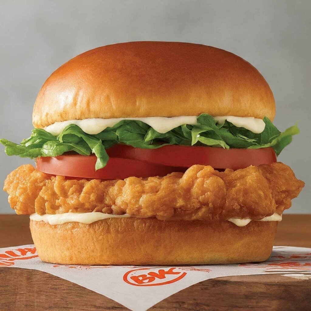 burger king royal crispy chicken sandwich