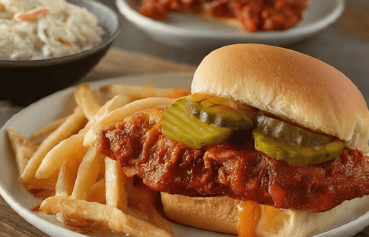 Nashville Hot Chicken Sandwich Recipe Air Fryer