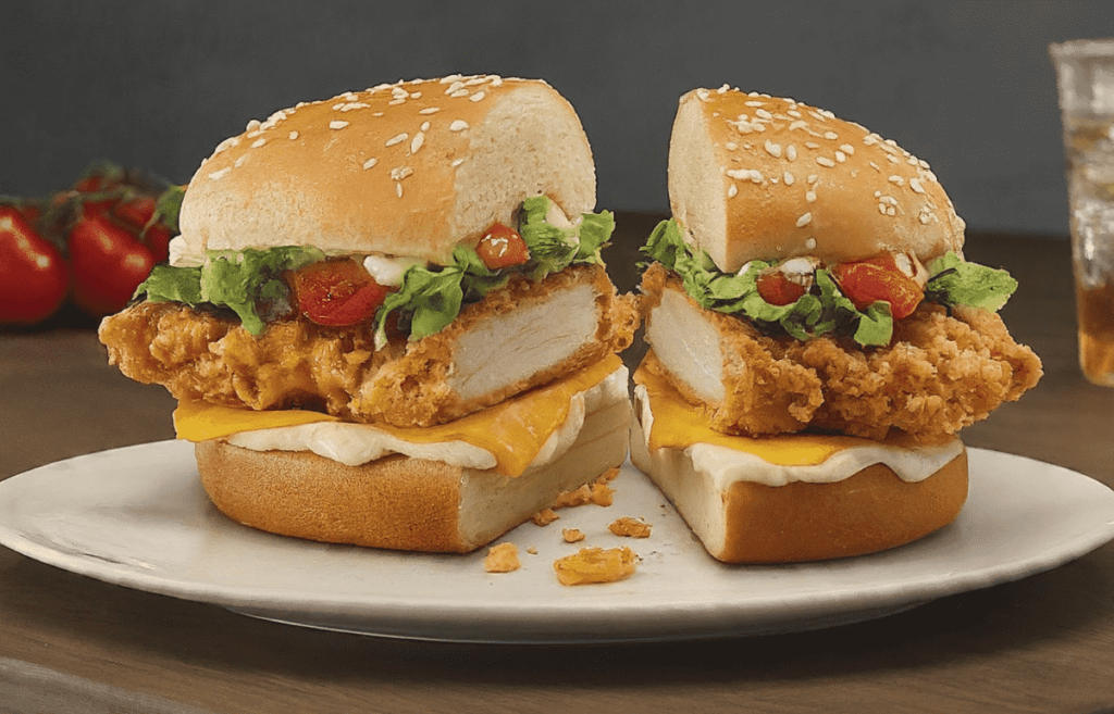 burger king royal crispy chicken sandwich