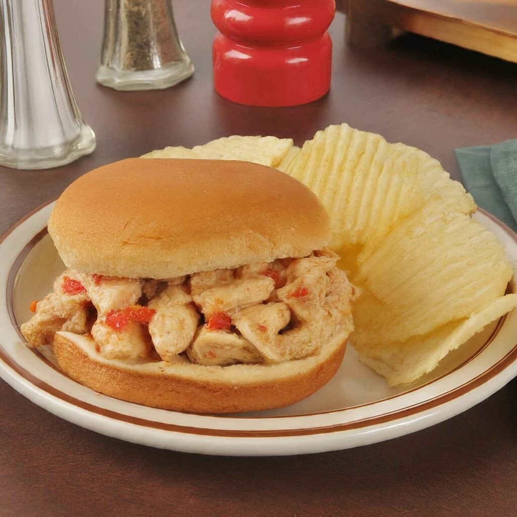 Honey Pepper Pimento Chicken Sandwich