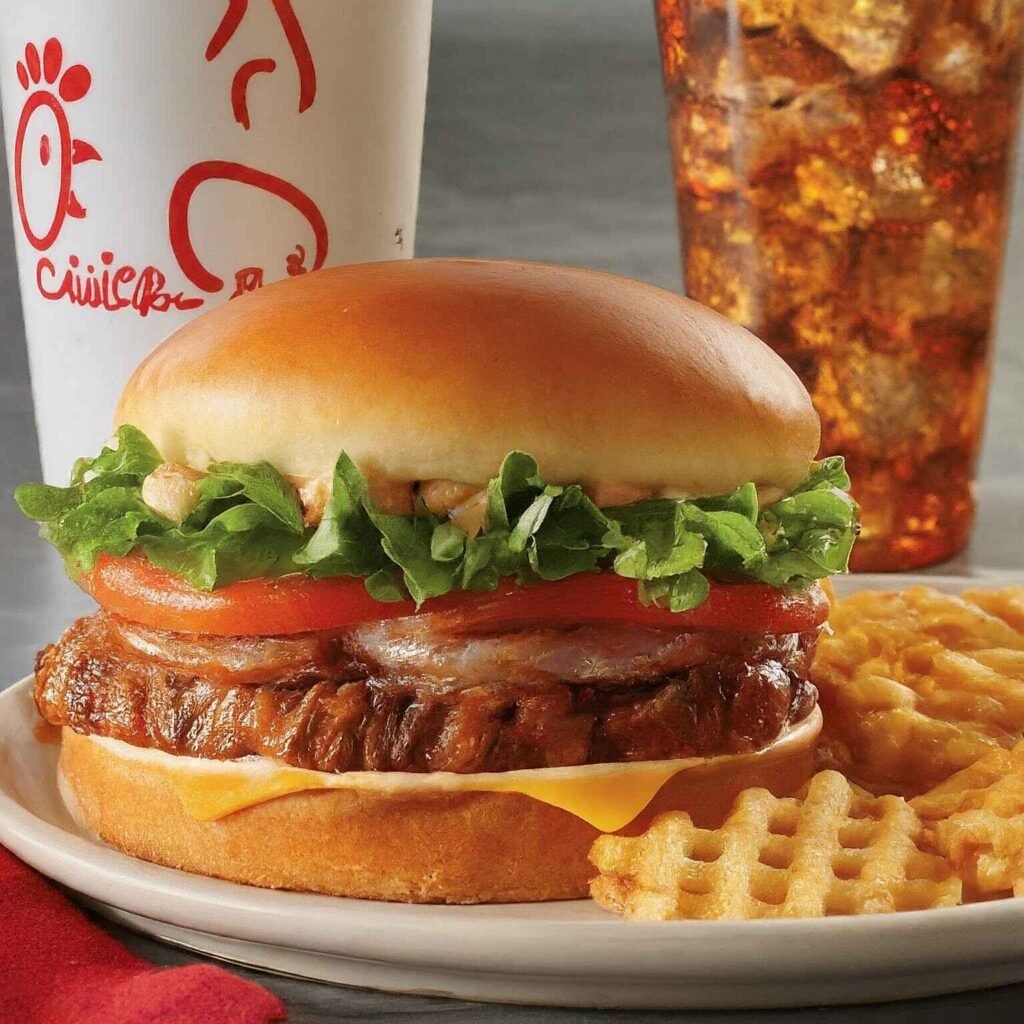 Discover Chick-fil-A Spicy Deluxe Sandwich Meal, Calories and Protein