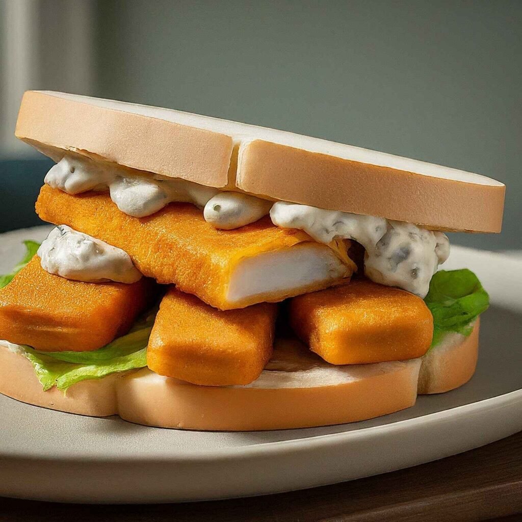 greggs fish finger sandwich