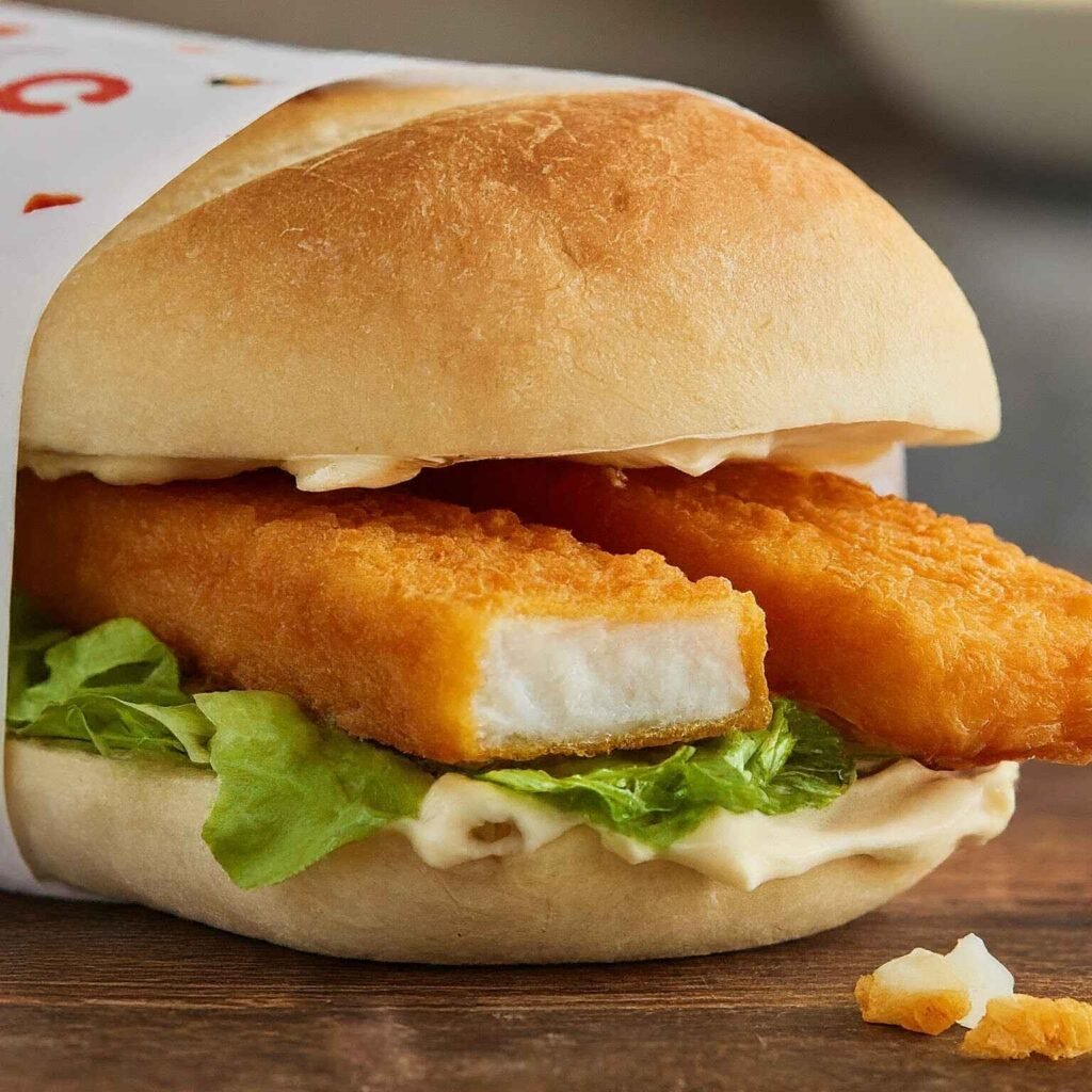 greggs fish finger sandwich