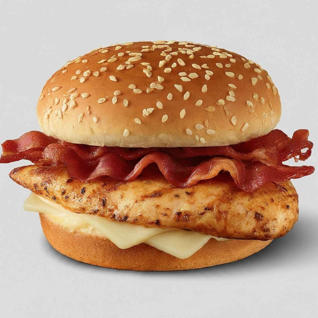 Arby's chicken bacon swiss sandwich