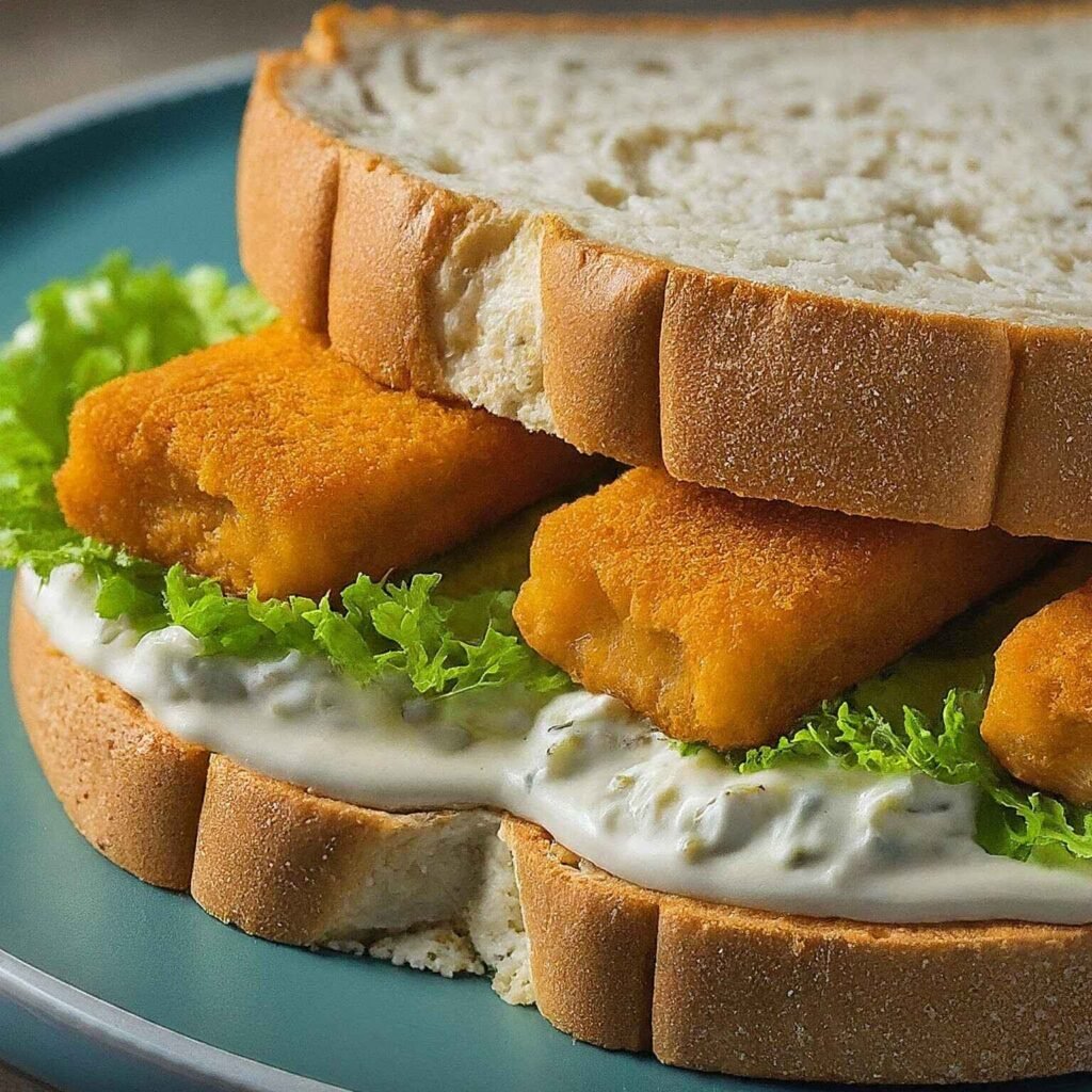 greggs fish finger sandwich