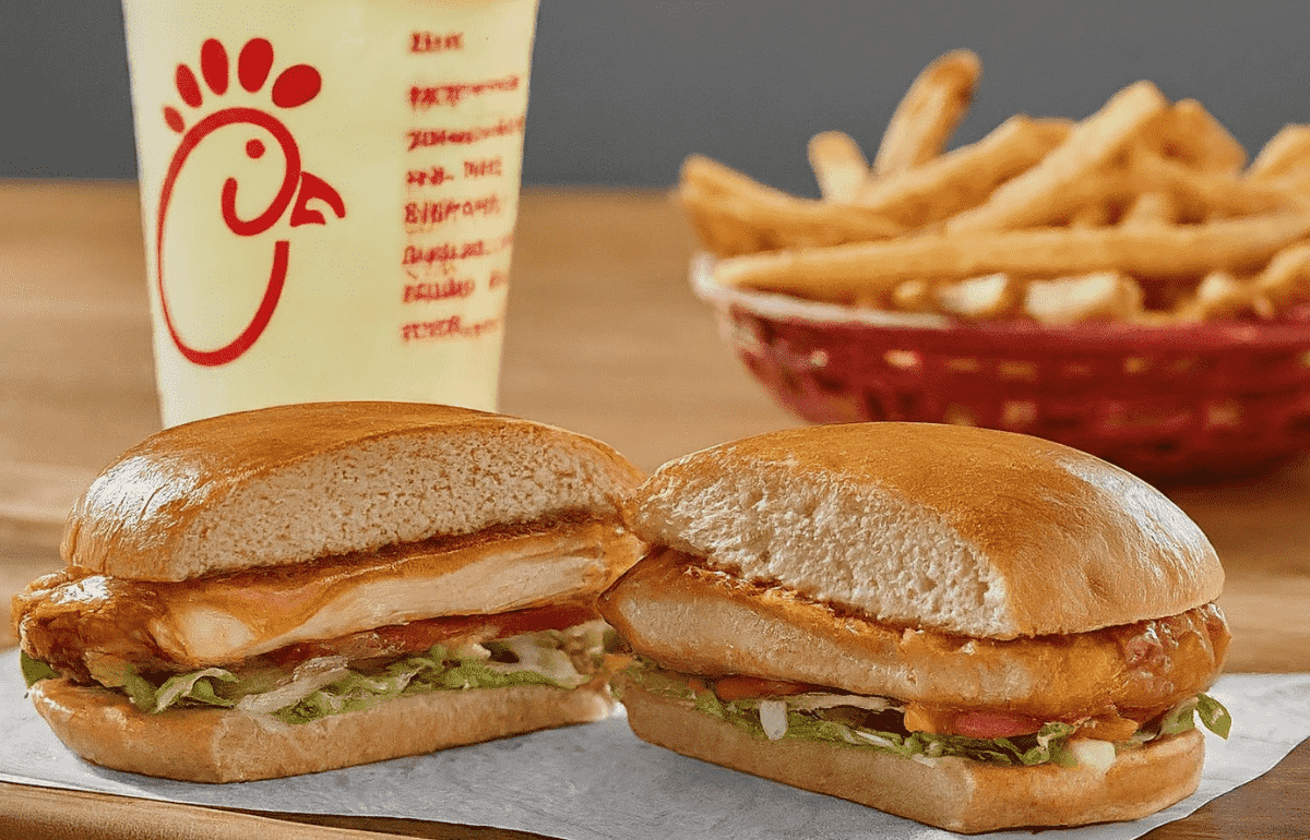 Discover Chick-fil-A Spicy Deluxe Sandwich Meal, Calories and Protein