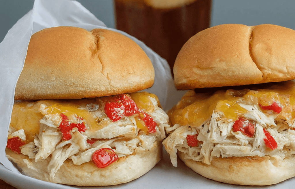 Honey Pepper Pimento Chicken Sandwich