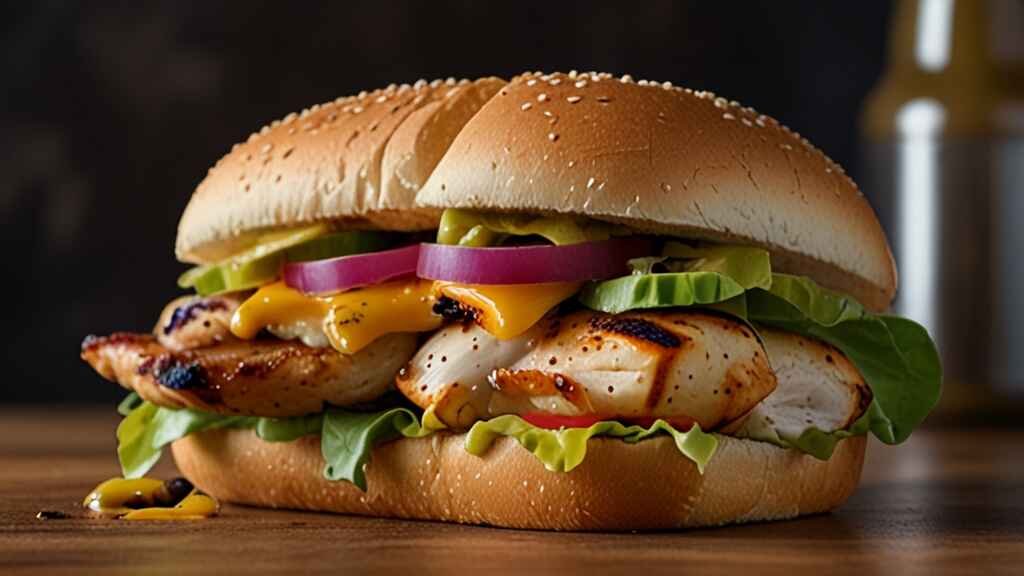 Popeyes Grilled Chicken Sandwich